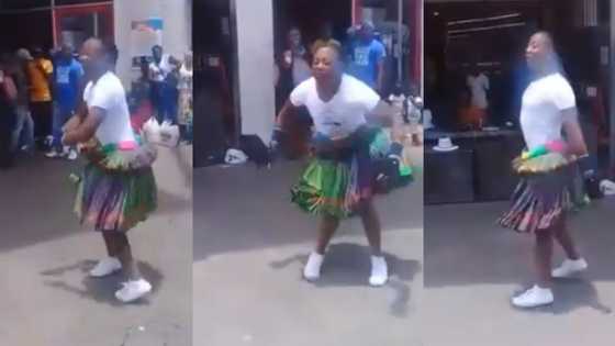 Tsonga man nails traditional dance, Mzansi loves it: "Sbwl to do this"