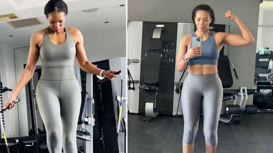 Connie Ferguson's toned body and stamina while hitting the gym leaves SA peeps amazed: "Fitness has no age"