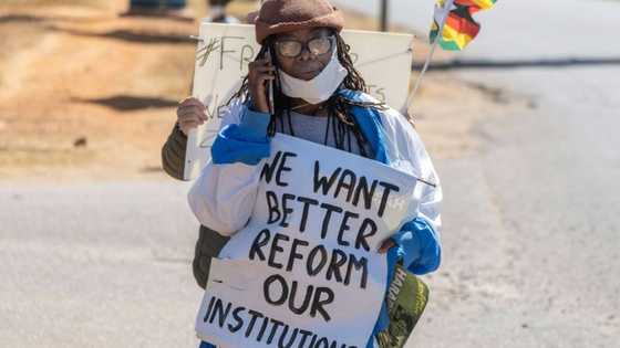Top Zimbabwean author given suspended sentence over protest