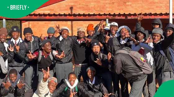 Pupils at Topaz Secondary School warmed hearts when they surprised their principal on his birthday