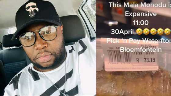 TikTok video shows man tripping at overpriced R73 Pick N Pay mogodu, peeps say cow went to private school