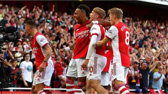 Arsenal vs Tottenham: Smith-Rowe, Aubameyang, Saka score in 3–1 win