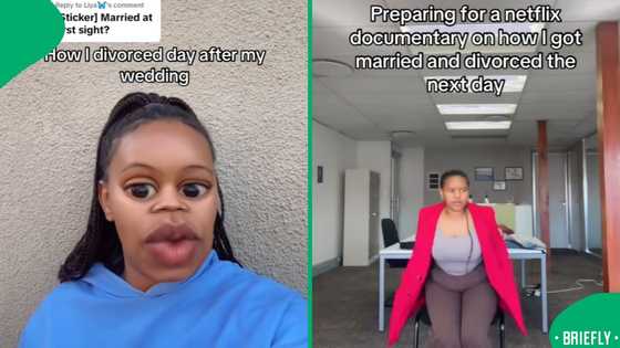 South African woman says her marriage ended one day after her wedding over husband's affair
