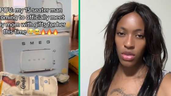 Taxi driver gifts Smeg appliances to bae's mom, TikTok video of 1st luxury gifts for in-laws impresses SA
