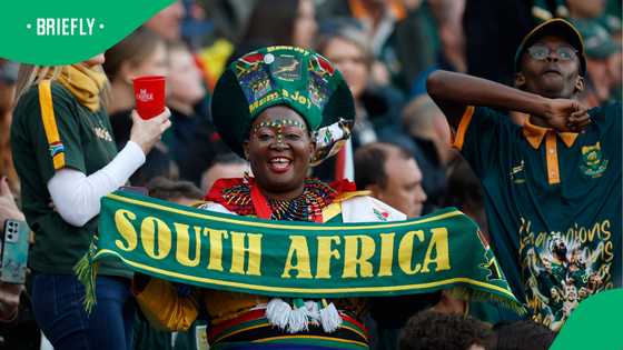 Sports fanatic Mama Joy Chauke celebrates Bafana Bafana's win: "USA we are coming"