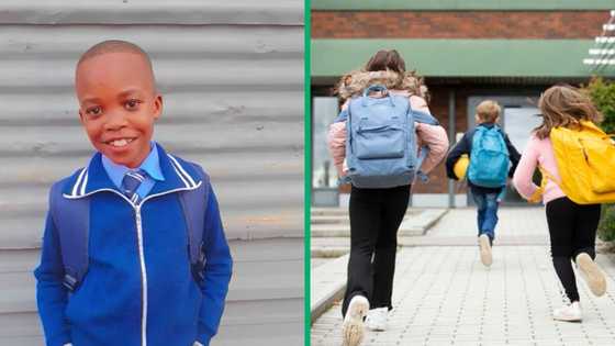 Little boy dances in shack as he gets ready for school, Mzansi entertained: "Happiness is a choice"