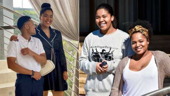 Go girl: Ali Ferguson turns heads with her matric farewell look