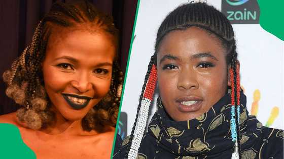 Thandiswa Mazwai and Simphiwe Dana kiss and make up, ending a long feud
