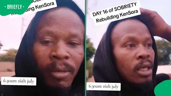 KenSora’s 16-Day Sobriety Challenge Gets Mzansi Talking as Followers Join His Journey