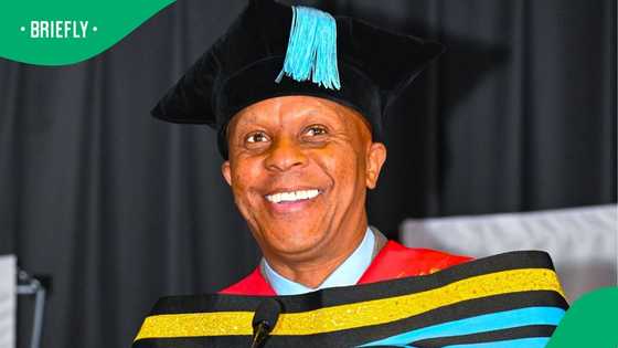Peter Ndlovu pays tribute to Doctor Khumalo after TUT honours Bafana legend with honorary doctorate