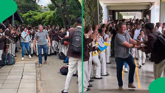 "Legendary teacher": Rand Park High teacher receives emotional retirement farewell, SA moved