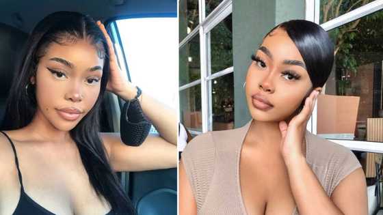 Stunning beauty influencer turns 23, Mzansi taken with her looks: "God is the greatest artist"