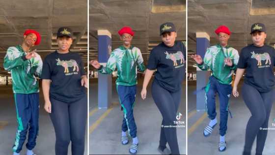 Botswana comedian William Last and friend busts fire amapiano moves, in viral video