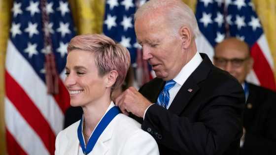 Soccer star Rapinoe tributes detained Brittney Griner at White House
