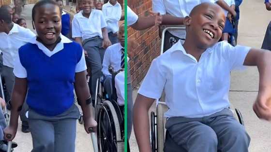 TikTok video of disabled schoolchildren performing the Skomota dance challenge went viral