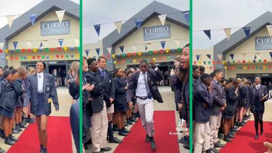 Hazeldean Curro's matric farewell ceremony video fills TikTokkers with emotion