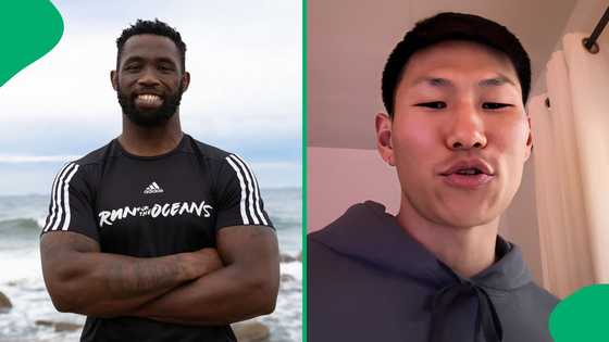 "Love this man": Xhosa-speaking Chinese man starstruck after Siya Kolisi comments on his post