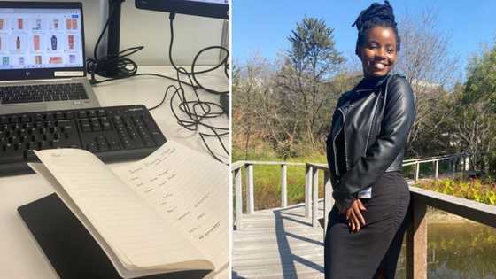 Johannesburg woman proudly announces she’s bagged amazing internship with pictures, people express joy for her