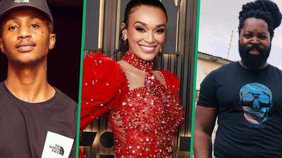 Big Zulu serenades Pearl Thusi on stage at Cotton Fest, fans think it is a direct dig at his arch-enemy Emtee