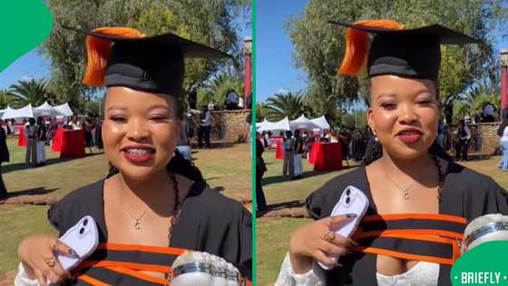 "Excited for my next chapter": woman celebrates graduating with Honours in Anthropology