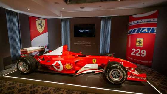 Schumacher Ferrari fetches record $15 mn at auction