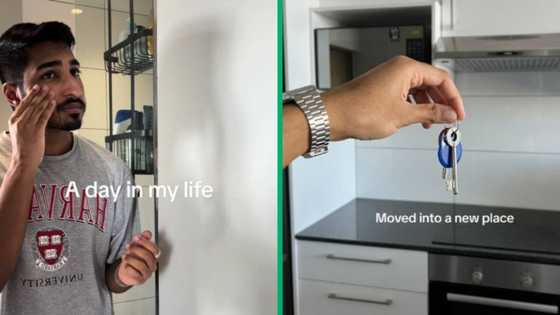 Software engineer in South Africa shows off what he bought with 1st salary, TikTok video inspires many