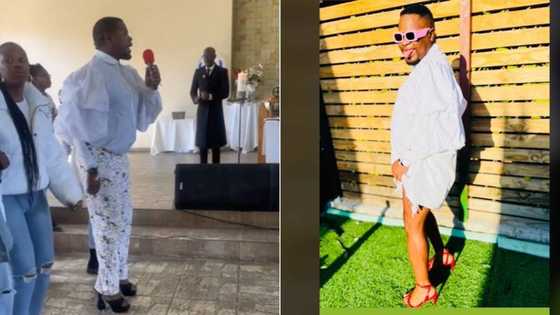 TikTok video of man in high heels leading praise and worship at church goes viral with 4.2M views and has SA cracking jokes