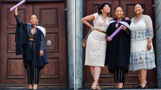 Stunning social media influencer celebrates graduating from Rhodes University, SA dishes out congratulations