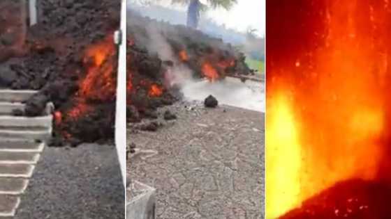 Heartbreaking: Videos emerge of homes hit by raging volcanic eruptions