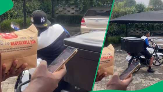 Man crashes delivery driver's bike in TikTok video, South Africa amused