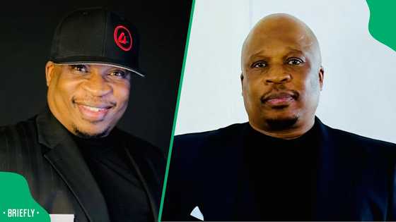 Fans react to Desmond Dube's funky new look: "Clientele is stressing him"