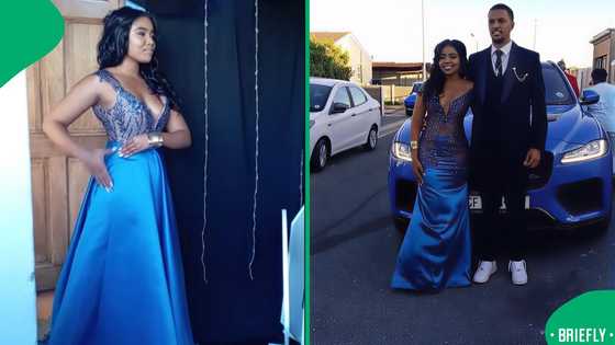 "Most stunning MD dress": Cape Town learner slays with gorgeous 2-in-1 matric dance dress
