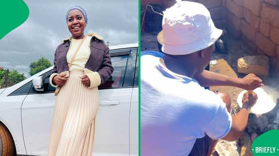 "You chose well, sisi": Man helps his fiancée escape makoti duties at in-laws, SA impressed