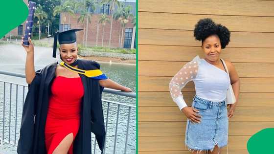 "Don't lose hope": Woman shows industrial psychology degree, now works at PEP, SA provides support