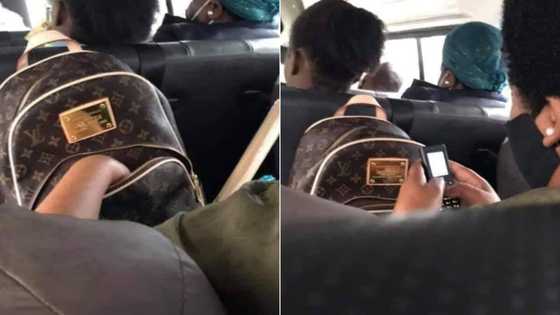 Woman parades Louis Vuitton bag in taxi, Mzansi left with questions as original costs over R170k