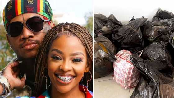 Mpho Wabadimo and Thema Broly allegedly split after 'BBMzansi' winner posts cryptic pictures on Instagram