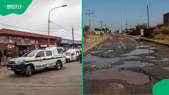 SAPS vehicle falls into Gqeberha pothole weeks after deputy mayor raised alarm
