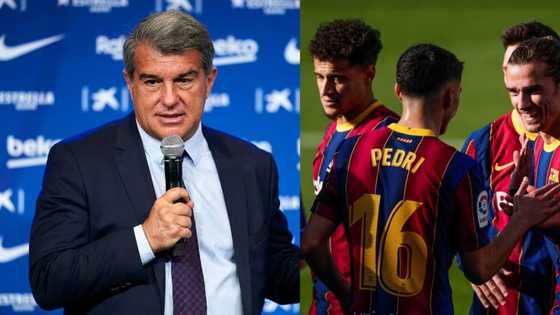 Barcelona FC president Joan Laporta discloses who is to blame for massive debt
