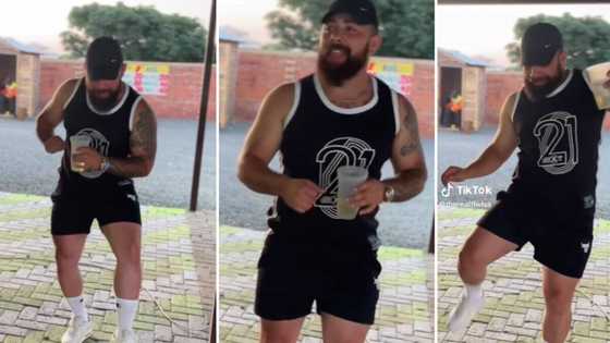 Mzansi screams over TikTok video of man dancing like Cassper Nyovest, dub him “Kobus Nyovest”