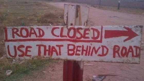 "English is not a measure of intelligence": A post about a road sign has many offended, Mzansi speaks out