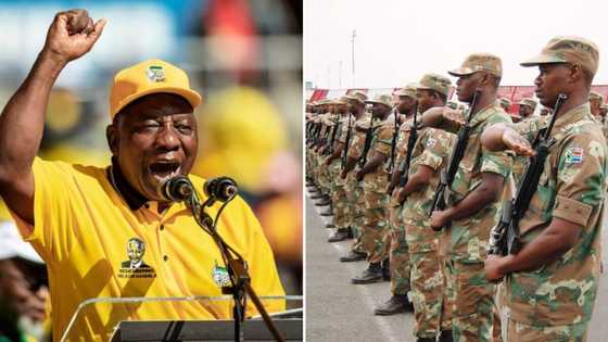 Cyril Ramaphosa: 3,400 SANDF members deployed to work with SAPS in preventing crime