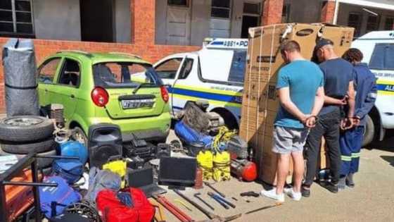 Security company catches trio with stolen goods in Alberton, including generators, tyres, laptops and more