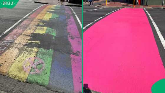 “You can’t park there”: Vandalised Cape Town rainbow crossing sparks debate