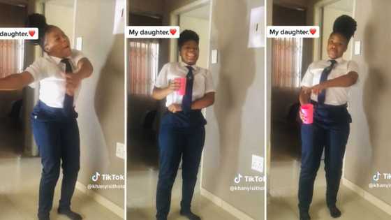 Excited dad hypes daughter up as she dances for him in heartwarming viral video: “This girl is going places”