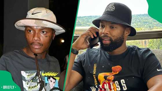 Sizwe Dhlomo refuses to play Shebeshxt and R.Kelly during his show, SA claps back: "But you play Brickz"