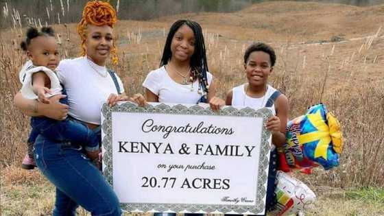 Boss moves: Mzansi inspired as mother of 3 buys land for her children for Christmas