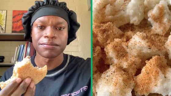 Pretoria man makes pap and Six Gun Spice sandwich in TikTok video, netizens pity him