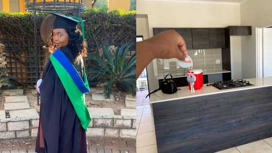 God's favourite: Lady celebrates new job, home & graduation in 1 month