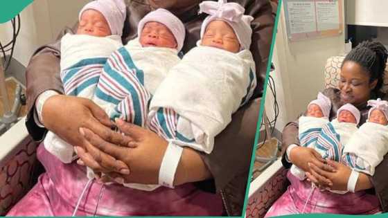 After 6 years of childlessness, couple welcomes triplets with photo that left peeps gushing