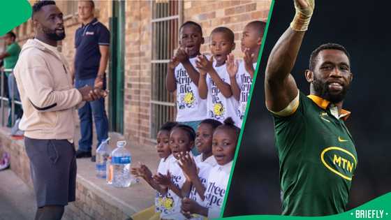 Siya Kolisi visits his high school, gives back to community that shaped him